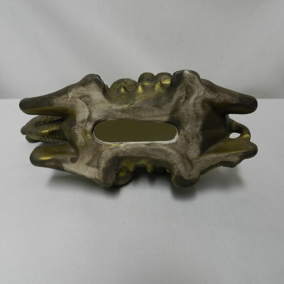 Nativity Vintage Chalkware Camel Christmas Figurine Sitting 10" x 5" Bronze - Picture 12 of 13